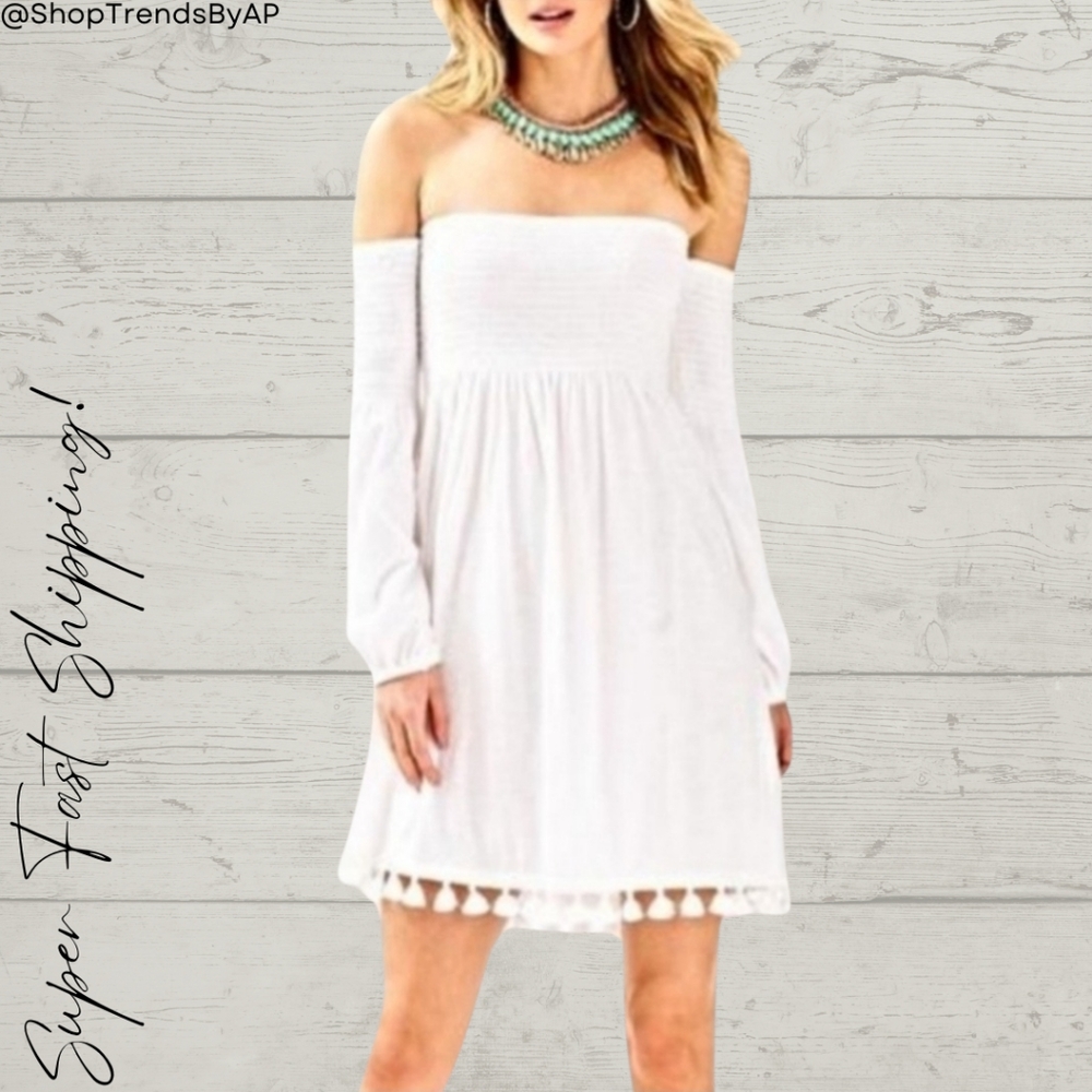 Lilly Pulitzer Trina Beach Dress in Resort White